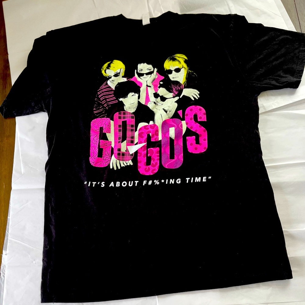 Vintage GoGos hall of fame shirt size XL